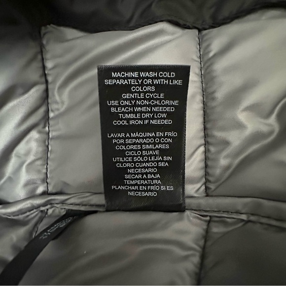 Kenneth Cole M/L Quilted Anorak Puffer Jacket • Black • NWT - Picture 12 of 14